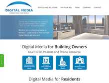 Tablet Screenshot of digitalmediallc.com